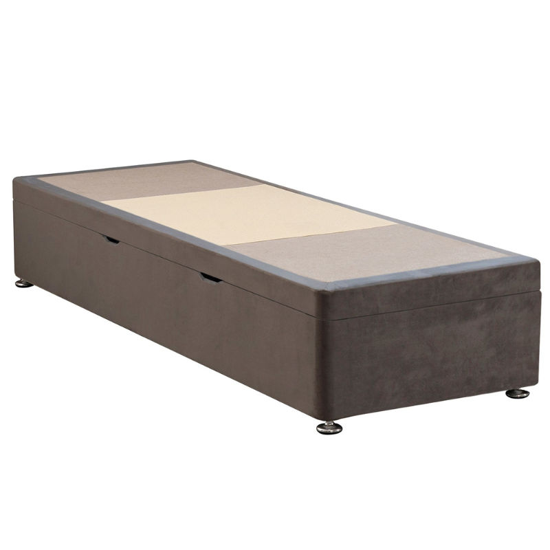 Richbedrooms Starry Night Collection EV Bed Base Side Open Ottoman Storage Divan Fabric