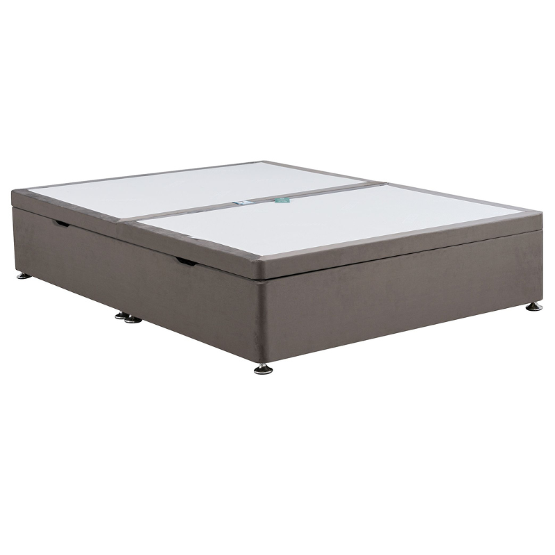 Richbedrooms Starry Night Collection EV Bed Base Side Open Ottoman Storage Divan Fabric