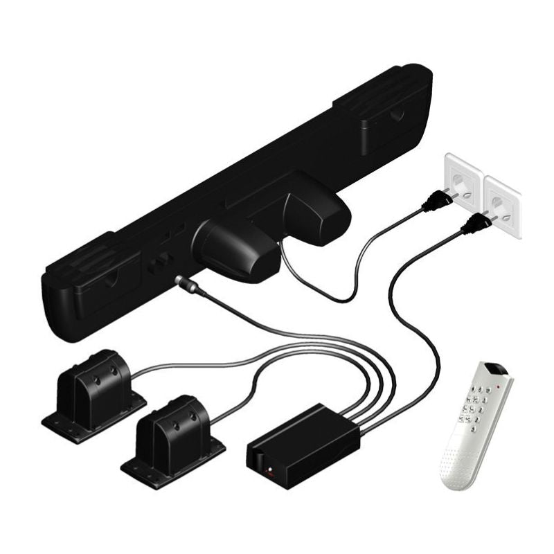 Motion Sleep Ortho Firm Mattress and Adjustable Fabric Bed Base