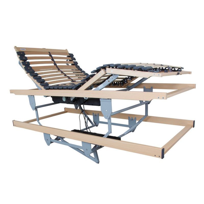 Motion Sleep Ortho Firm Mattress and Adjustable Fabric Bed Base