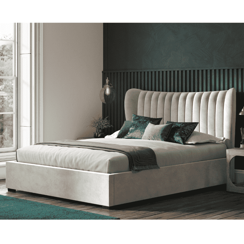 Emporia Harcourt Bed Velvet Ottoman