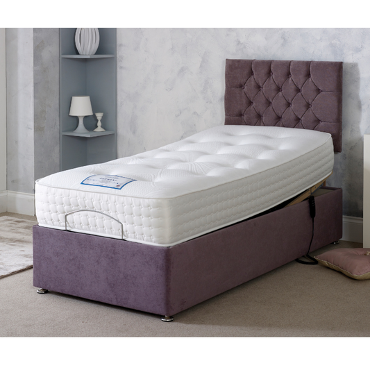 Motion Sleep Bourton Mattress and Adjustable Fabric Bed Base