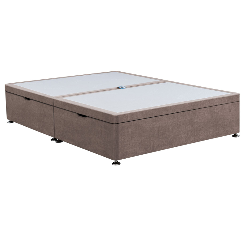 Richbedrooms Starry Night Collection EV Bed Base Side Open Ottoman Storage Divan Fabric