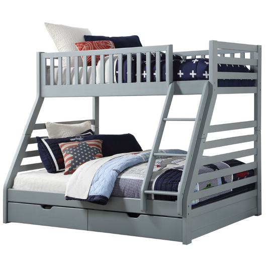 Richbedrooms Starry Night Collection London Triple Bunk Bed Wooden